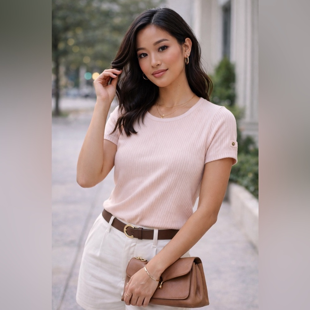 Ralph Lauren baby pink shirt 100% cotton